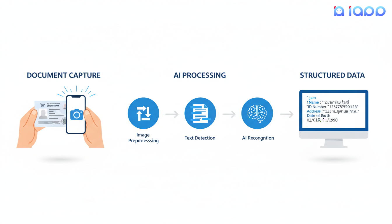 How Thai Document OCR Works