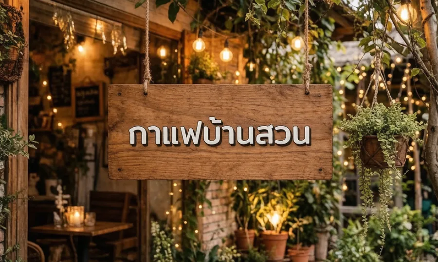 กาแฟบ้านสวน
