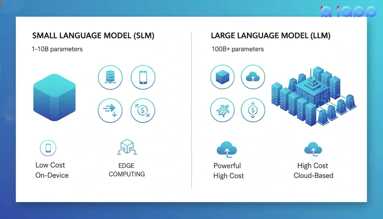 Small Language Model vs Large Language Model Comparison