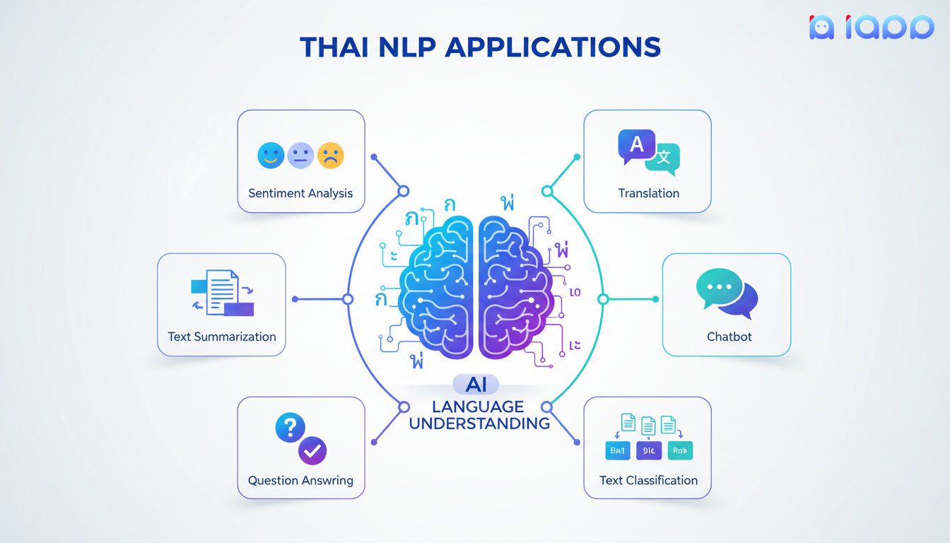 การประยุกต์ใช้ Thai NLP
