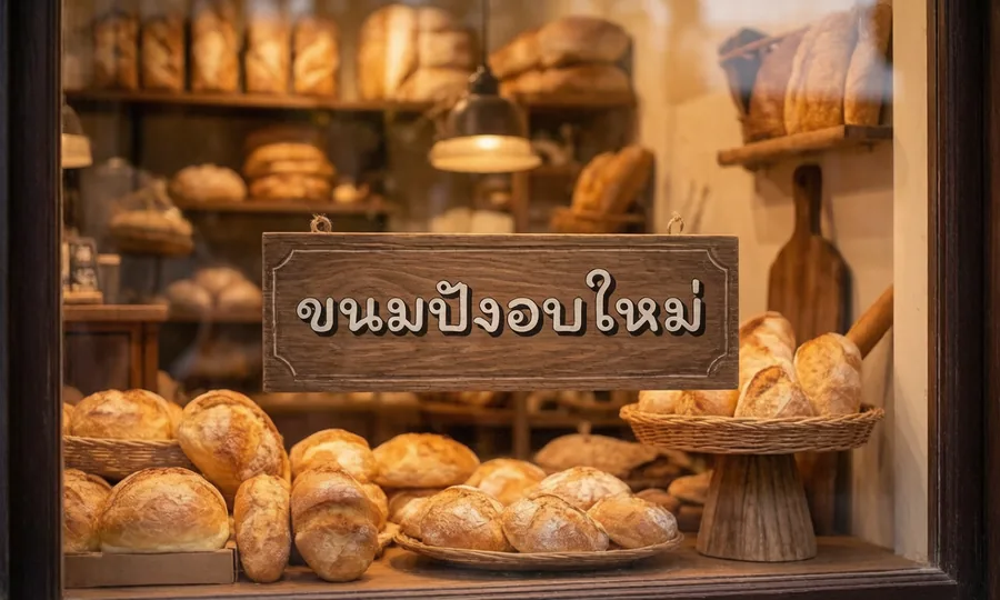 ขนมปังอบใหม่
