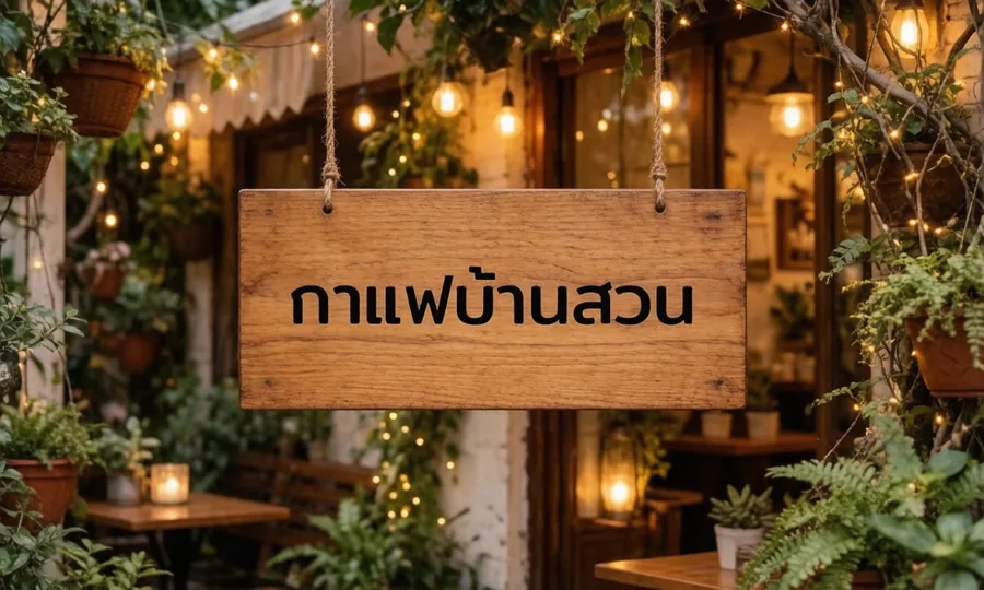 กาแฟบ้านสวน