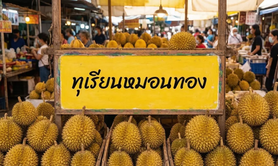 ทุเรียนหมอนทอง