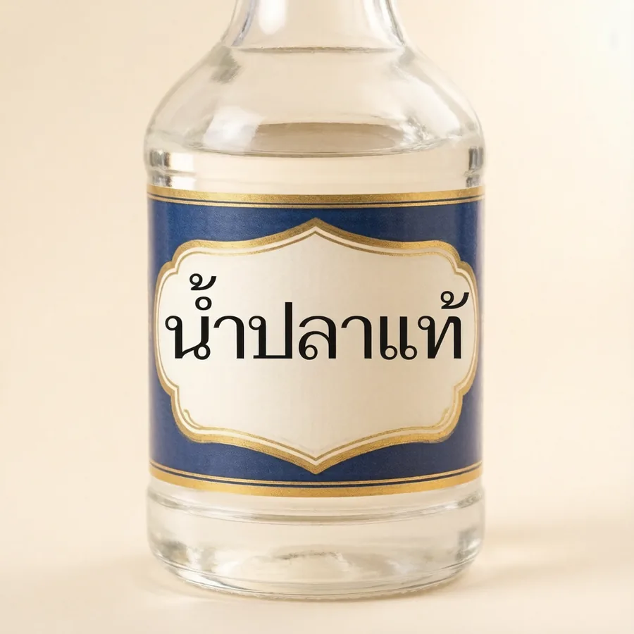 น้ำปลาแท้