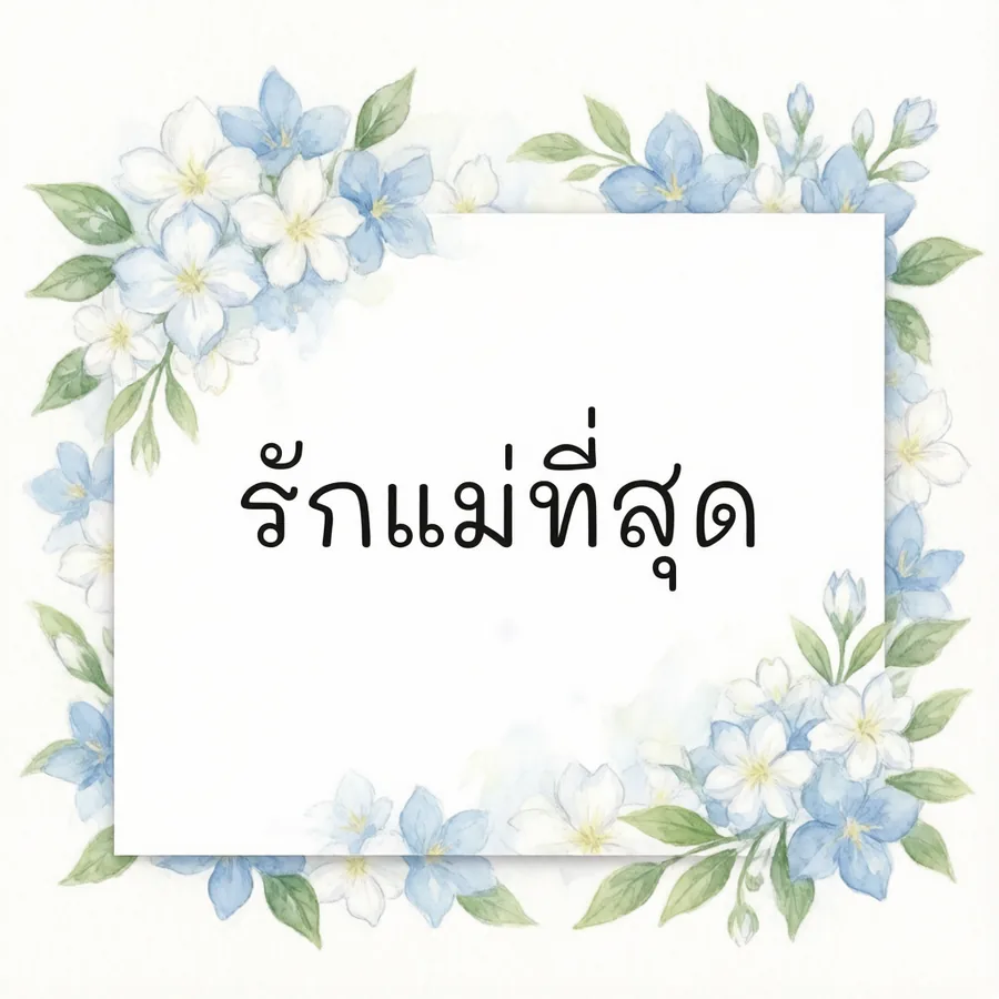 รักแม่ที่สุด
