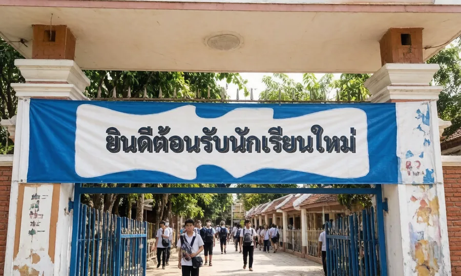 ยินดีต้อนรับนักเรียนใหม่
